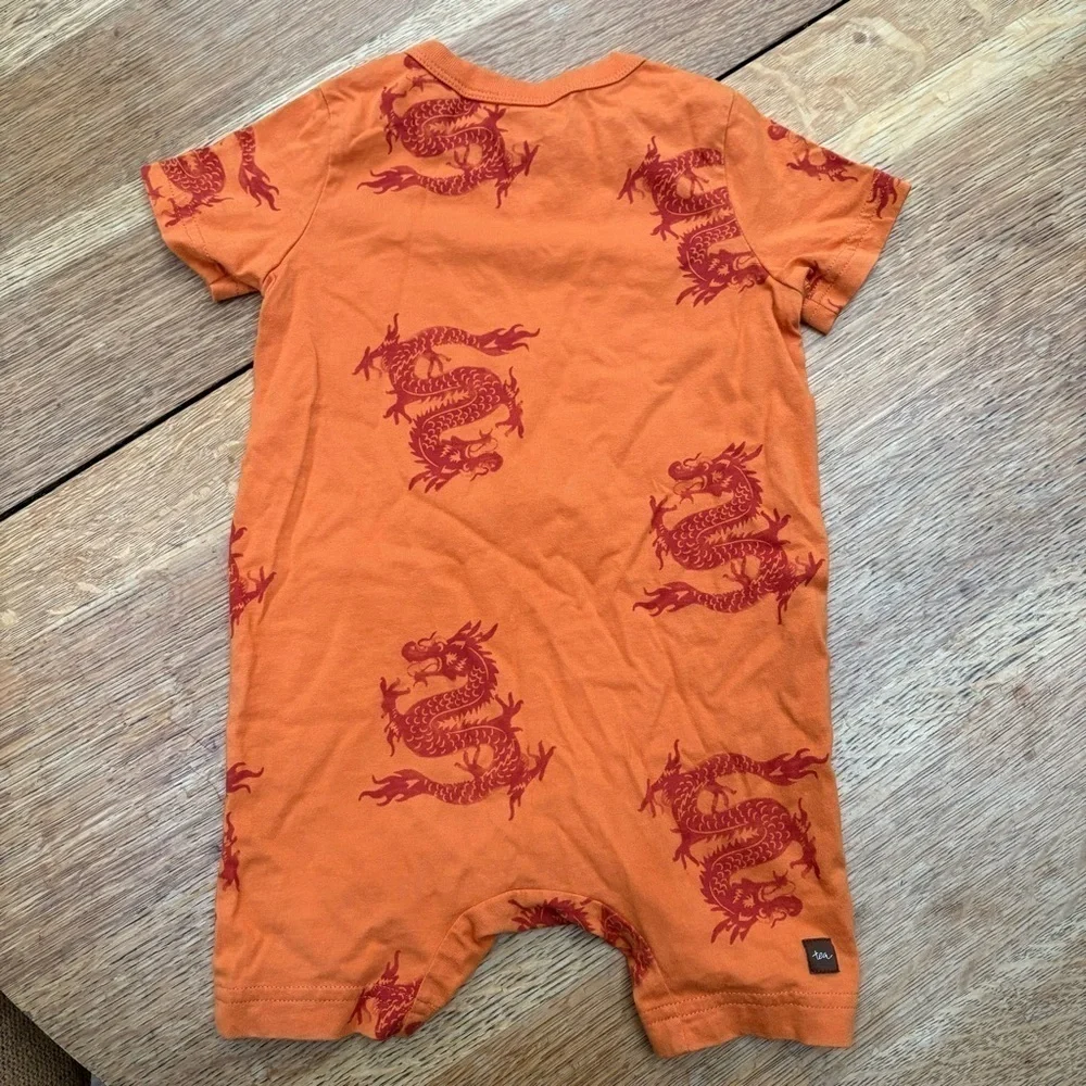 Tea Collection Dragon Pajamas 12-18m